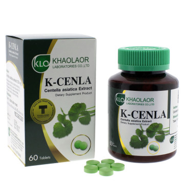 Экстракт Центеллы Азиатской в таблетках K-Cenla Khaolaor 60 шт